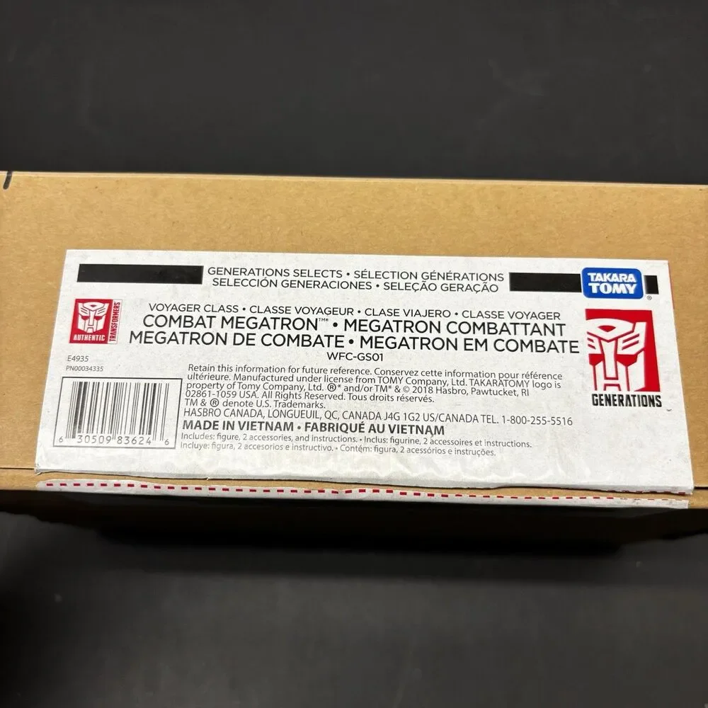 Transformers Combat Megatron Voyager Class Generations Selects NEW